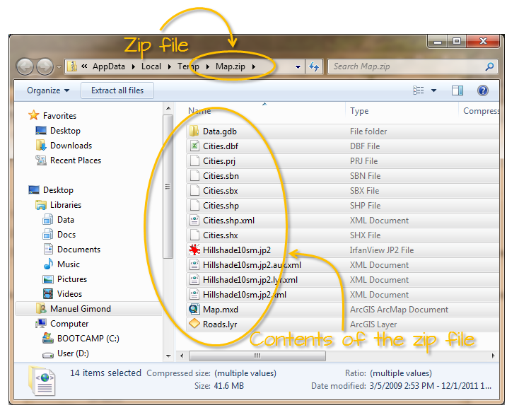 compressed zip folder download